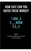 How Fast Can You Guess These Words?