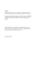 Unmanned Multiple Exploratory Probe System (Meps) for Mars Observation. Volume 1