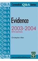 Evidence Q&A