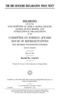 The ISIS genocide declaration: what next?