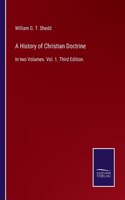 A History of Christian Doctrine