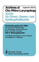 Teil II: Sitzungsbericht