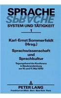Sprachwissenschaft Und Sprachkultur