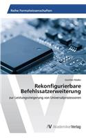 Rekonfigurierbare Befehlssatzerweiterung