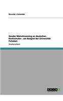 Gender Mainstreaming an deutschen Hochschulen - am Beispiel der Universität Potsdam
