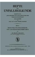 Behandlungsergebnisse von 250 Fersenbeinbrüchen