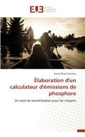 Élaboration d'Un Calculateur d'Émissions de Phosphore