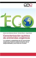 Caracterización química de enmiendas orgánicas