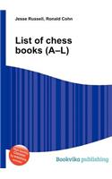 List of Chess Books (A-L)