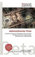 Administrierter Preis: (German)