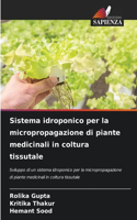 Sistema idroponico per la micropropagazione di piante medicinali in coltura tissutale