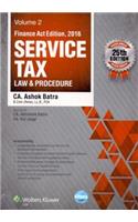 Service Tax Law and Procedure, Finance Act, 2016 Edition