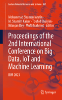 Proceedings of the 2nd International Conference on Big Data, Iot and Machine Learning