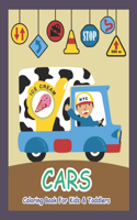 Cars Coloring Book For Kids & Toddlers