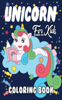 Unicorn Coloring Book for Kids Ages 4-8