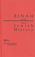 Binah: Volume I; Studies in Jewish History