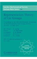 Representation Theory of Lie Groups