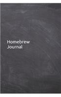 Homebrew Journal: Notebook, Diary, 6"x9" Lined Pages, 120 Pages. Cool gifts for homebrewers to record home brew recipes and ideas