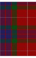 Clan Fraser Tartan Journal/Notebook