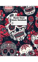 Blank Sheet Music Notebook