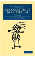 Der Occultismus Des Altertums