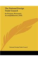 The National Foreign Trade Council