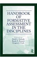 Handbook of Formative Assessment in the Disciplines