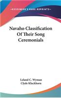 Navaho Classification of Their Song Ceremonials