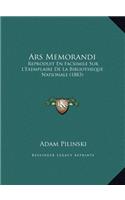 Ars Memorandi
