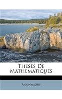 Theses De Mathematiques