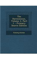 The Harmonicon, Volume 3, Part 1