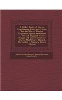 A Pocket Book of Marine Engineering Rules and Tables