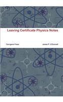 Leaving Certificate Physics Notes
