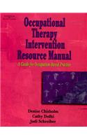 Occupational Therapy Intervention Resource Manual
