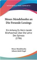 Moses Mendelssohn an Die Freunde Lessings