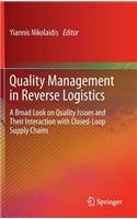 Quality Management in Reverse Logistics
