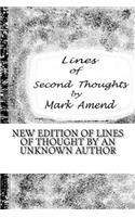 Lines of Second Thoughts