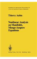 Nonlinear Analysis on Manifolds. Monge-Ampère Equations