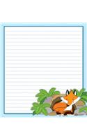 Playful Fox Notepad