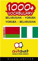 1000+ Belarusian - Yoruba Yoruba - Belarusian Vocabulary
