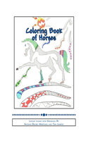 Coloring Book of Horses