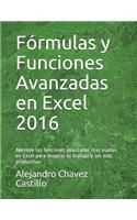 Fórmulas y Funciones Avanzadas en Excel 2016