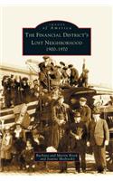 Financial District's Lost Neighborhood