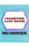 Diabetic Journal Log Book