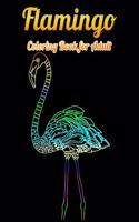 Flamingo Coloring Book for Adult