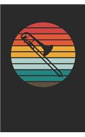 Trombone Retro Circle