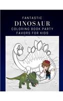 Fantastic Dinosaur Coloring Book Party Favors For Kids