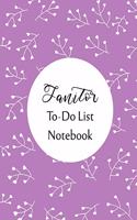 Janitor To Do List Notebook: Checklist and Planning Notepad For Janitors