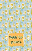 Sketch pad for kids