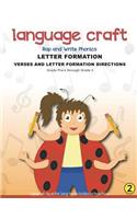 Language Craft Rap and Write Phonics Letter Formation Verses